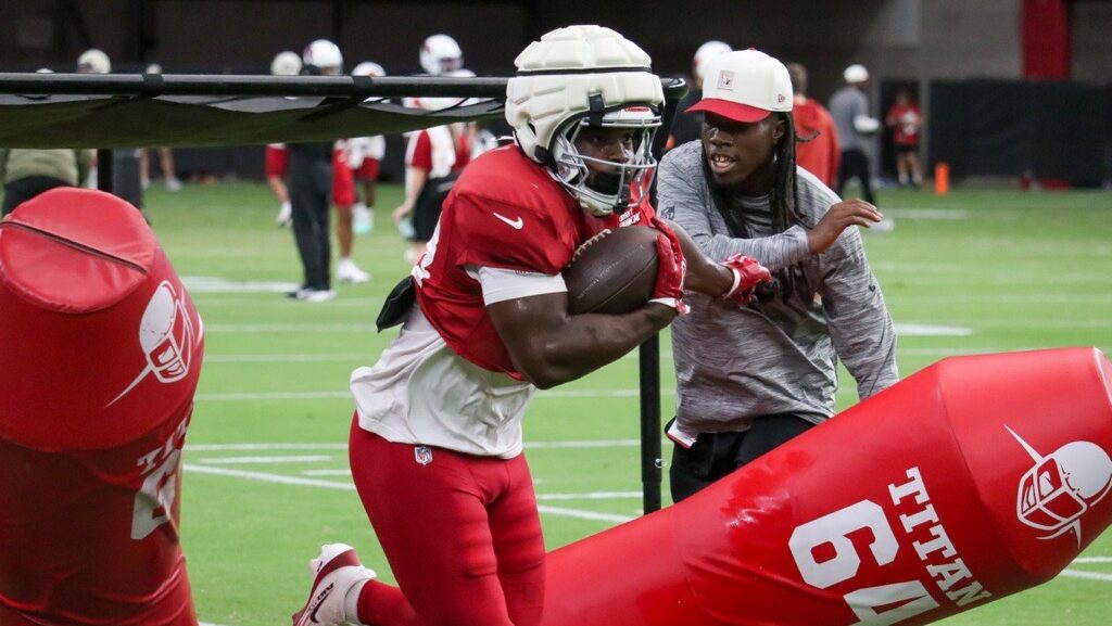 Cardinals' Trey Benson...
