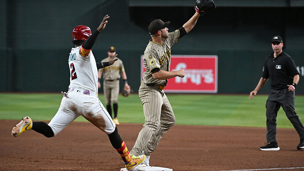 Geraldo Perdomo #2 of the Arizona Diamondbacks...