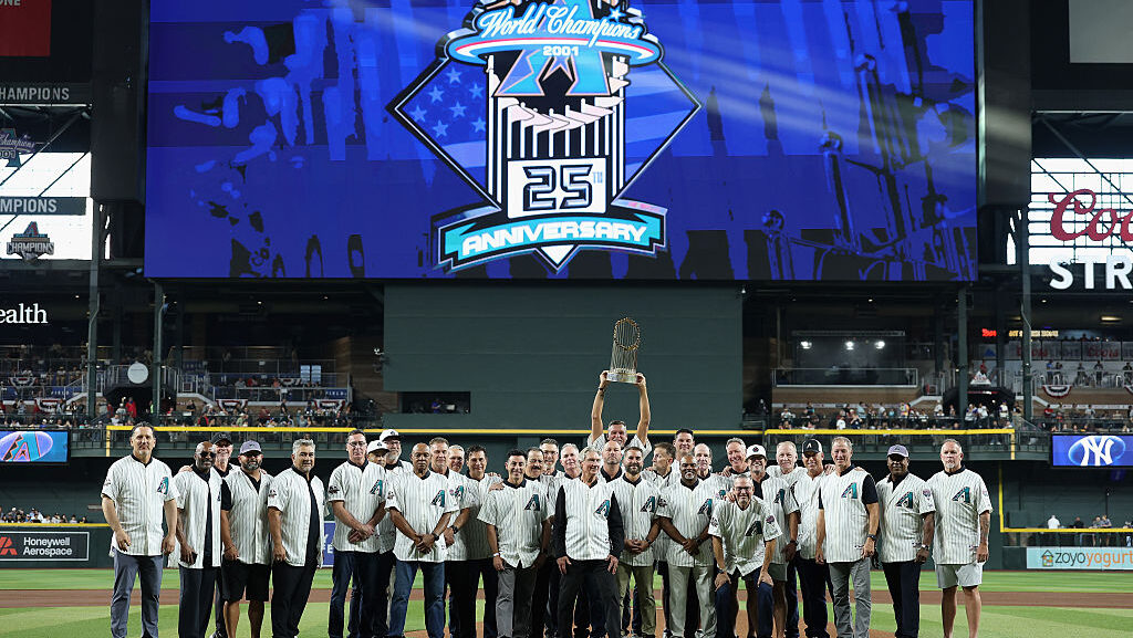 2001 World Series champions, the Arizona Diamondbacks...