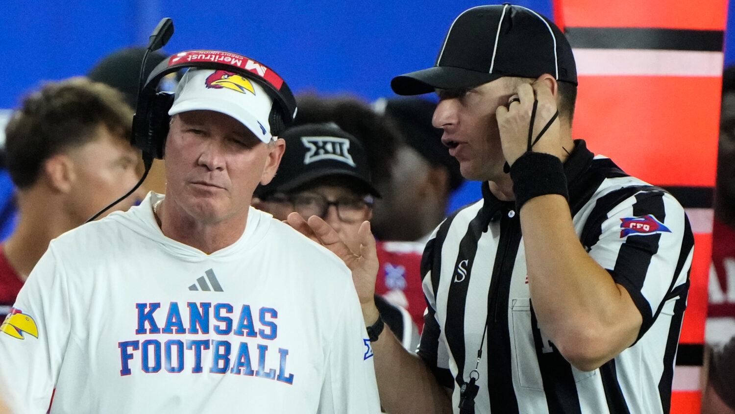 Lance Leipold discounts talk of Kansas edge ahead of London game against Arizona State...