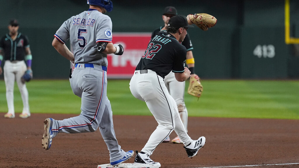 Rangers Diamondbacks Baseball...