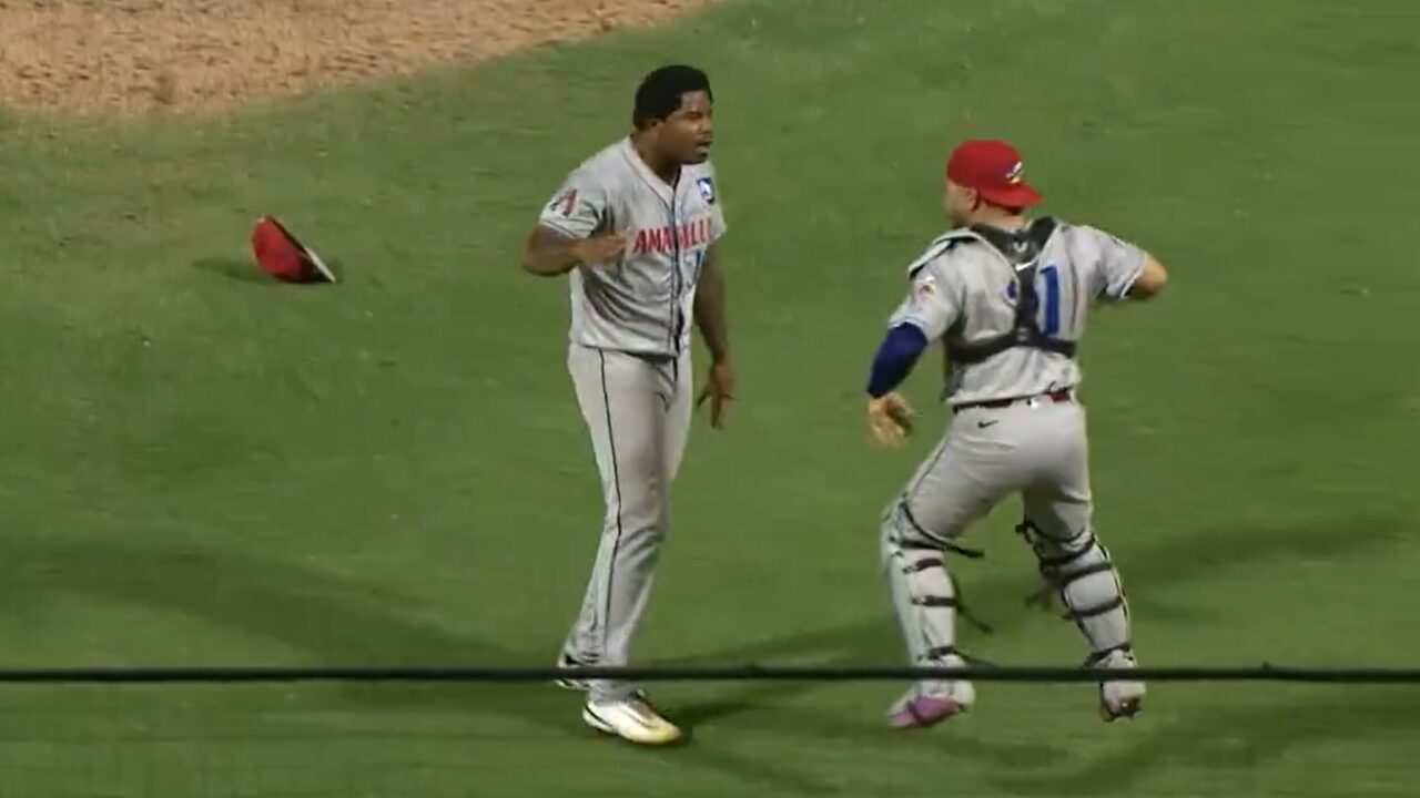 Amarillo Sod Poodles reliever Alfred Morillo earned the save in a winner-take-all Game 3 by strikin...